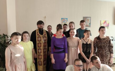 Воспитанников психоневрологического интерната поздравили с наступающим Рождеством Христовым