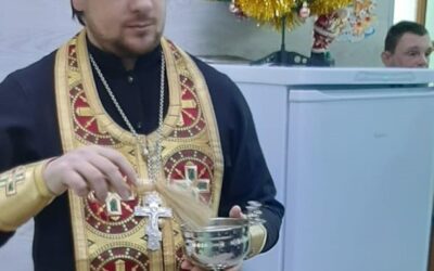 Крещенский молебен в Центра социальной адаптации