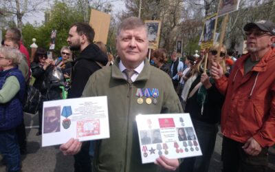 Прихожане Успенского собора приняли участие в «Бессмертном полку»