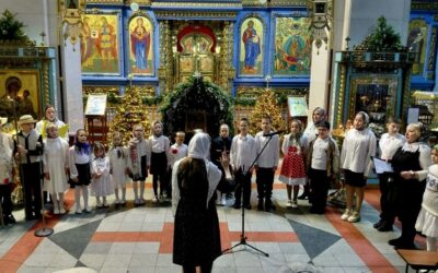 Рождественский концерт воскресной школы для прихожан собора