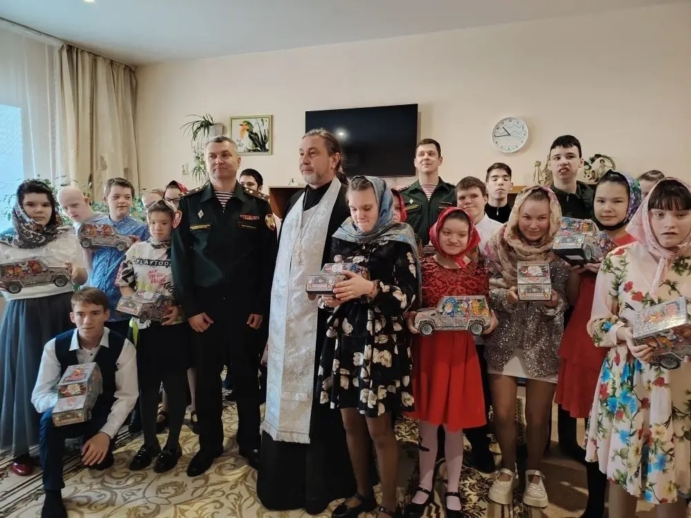 Добрые акции Успенского прихода в рождественские дни