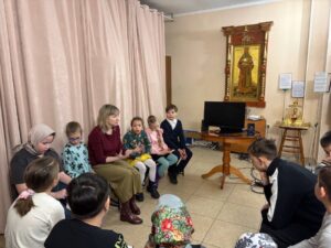 Ученики воскресной школы узнали о смысле евангельской притчи о блудном сыне