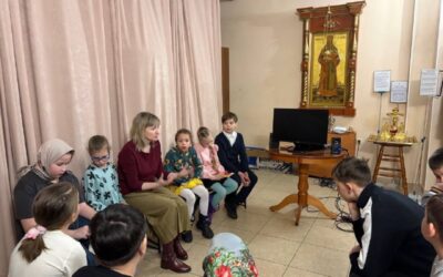 Ученики воскресной школы узнали о смысле евангельской притчи о блудном сыне